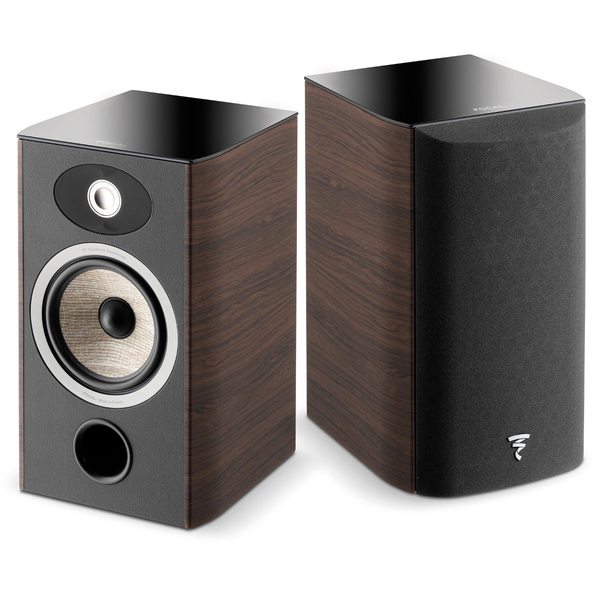 Focal Aria 906 Bookshelf Speaker - Pair (Dark Walnut)