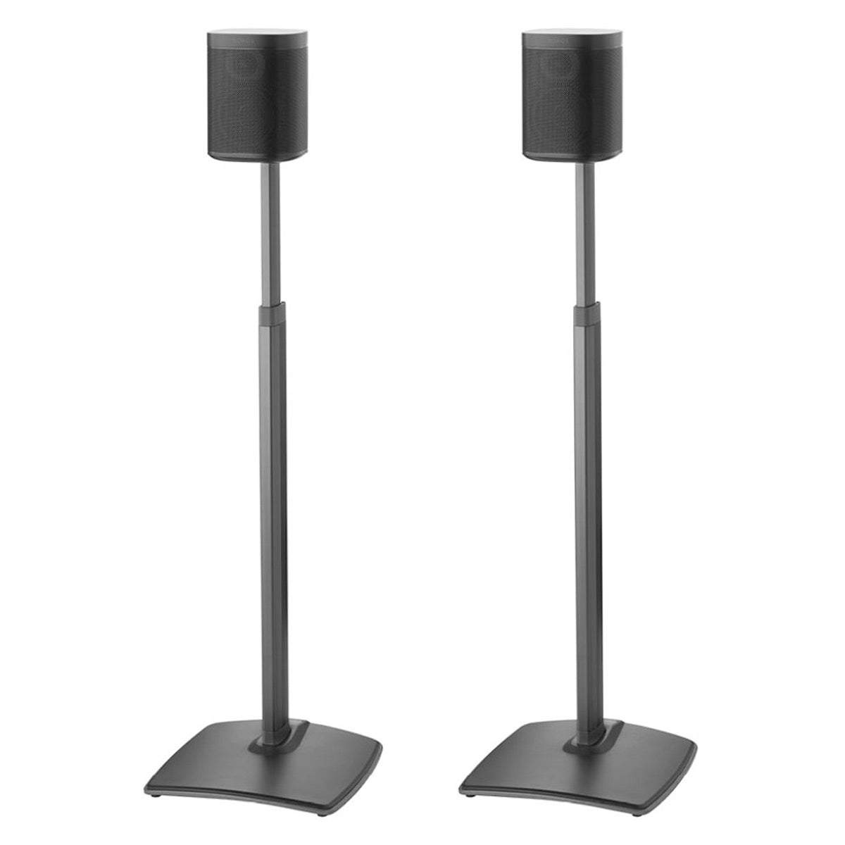 Sanus WSSA2 Adjustable Height Wireless Speaker Stands for Sonos