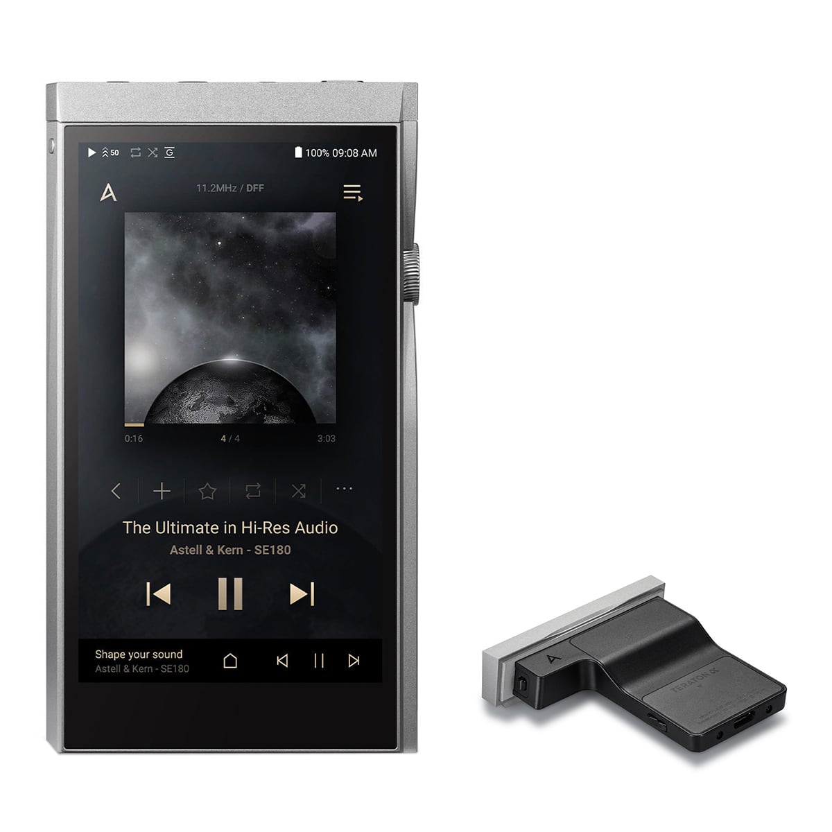 Astell & Kern SE180 All-in-One DAC/AMP Module (Moon Silver) with SEM2  Interchangeable All-in-One Module