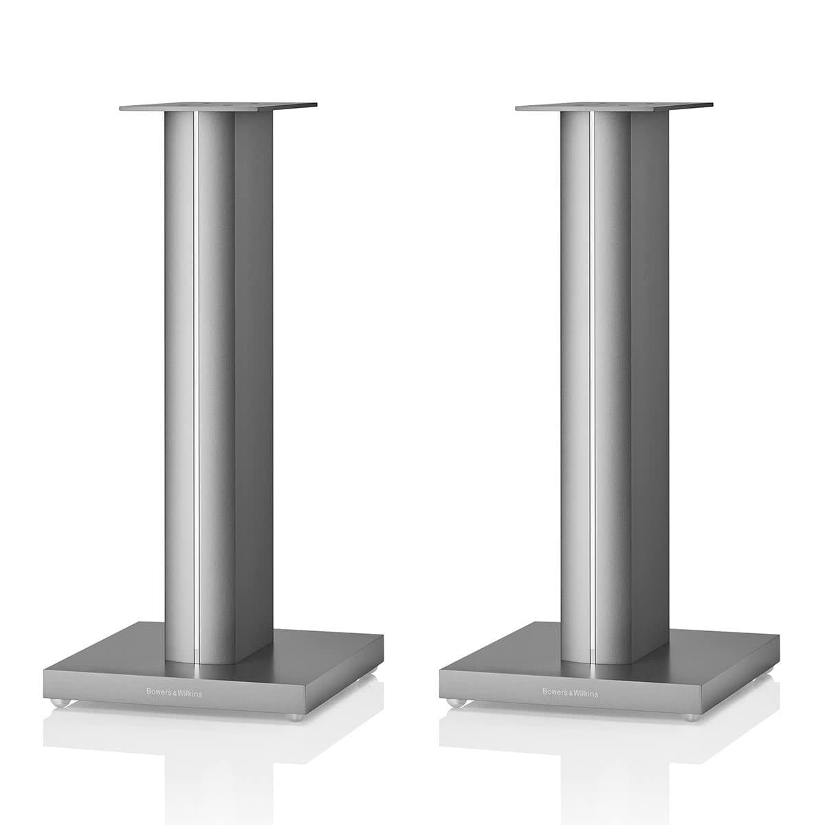 Bowers & Wilkins FS-700 Floor Stand for S3 700 Series Bookshelf Speaker -  Pair (Silver)