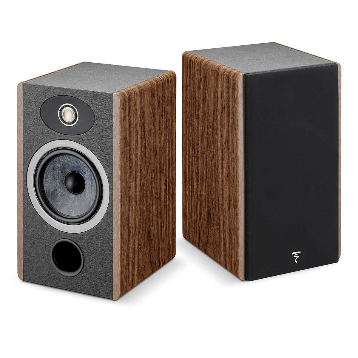 Focal Vestia No.1 2-Way Bass-Reflex Bookshelf Loudspeaker - Pair (Dark Wood)