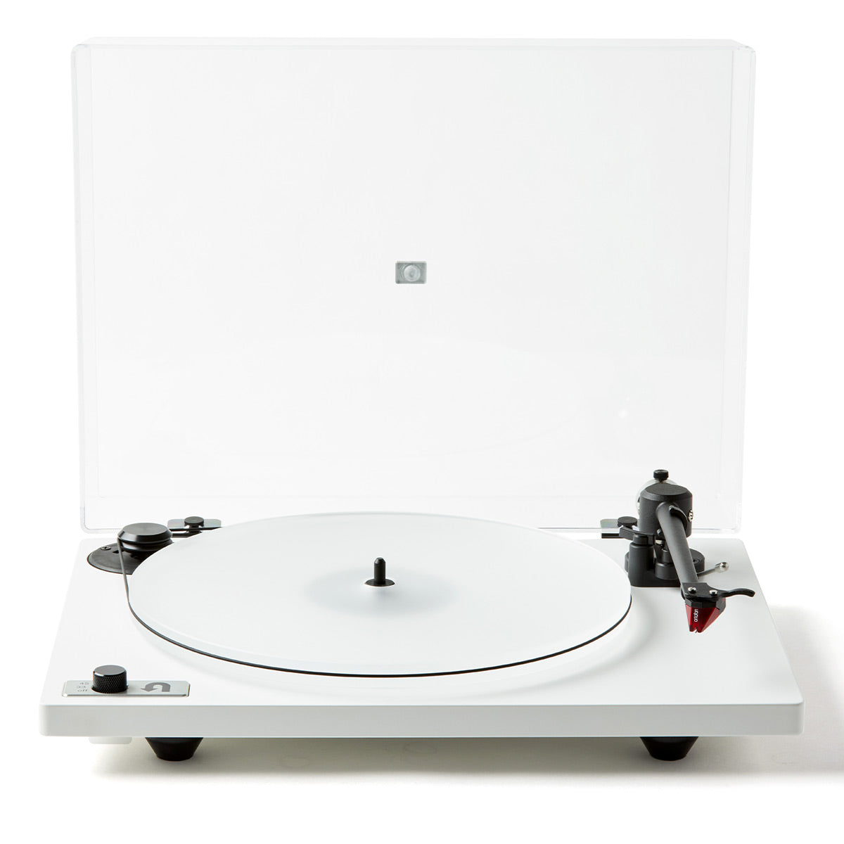 Gloss White Acrylic Turntable Platter Mat. Fits REGA, PRO-JECT