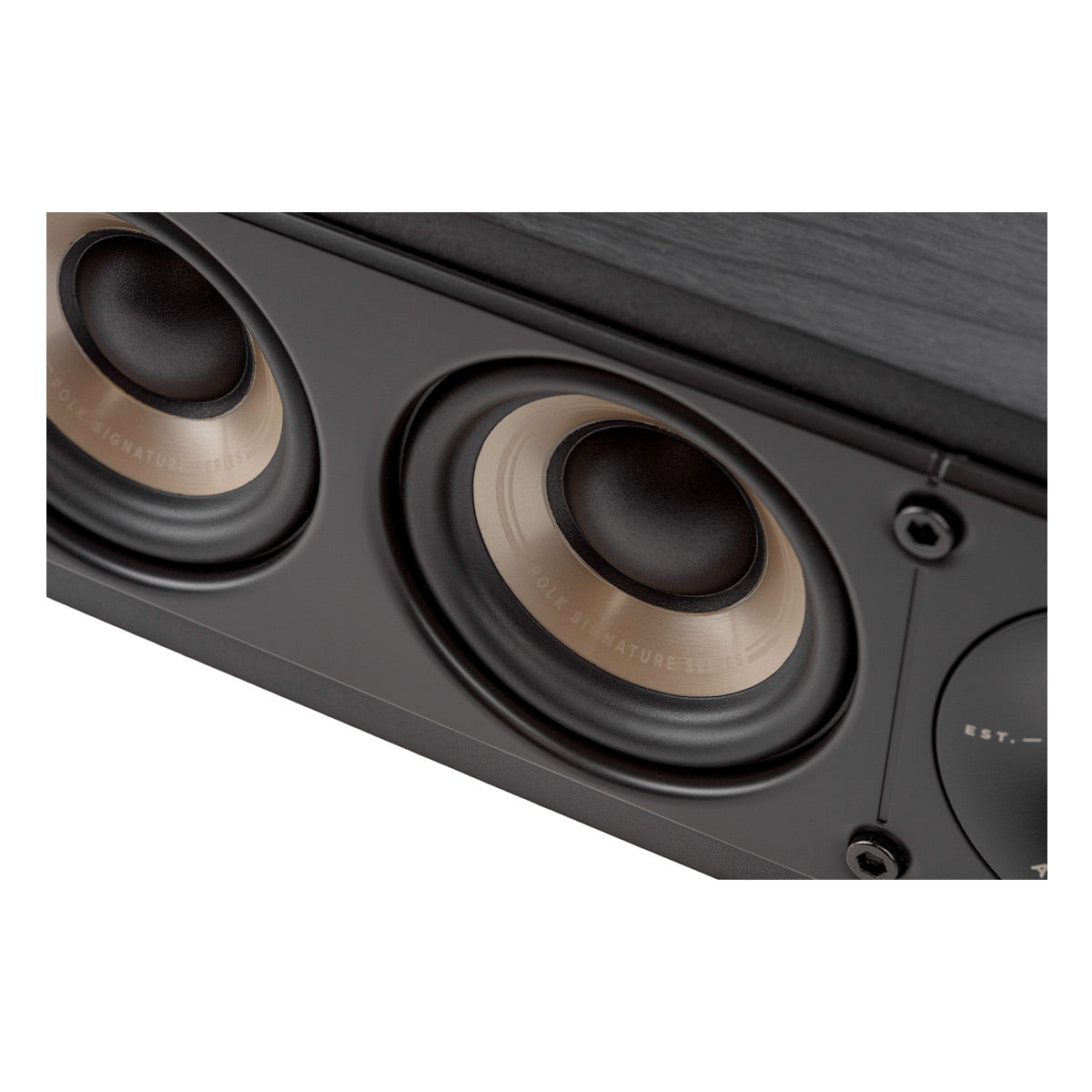 Polk Audio Signature Elite ES35 Slim Center Channel Speaker (Black) – World  Wide Stereo