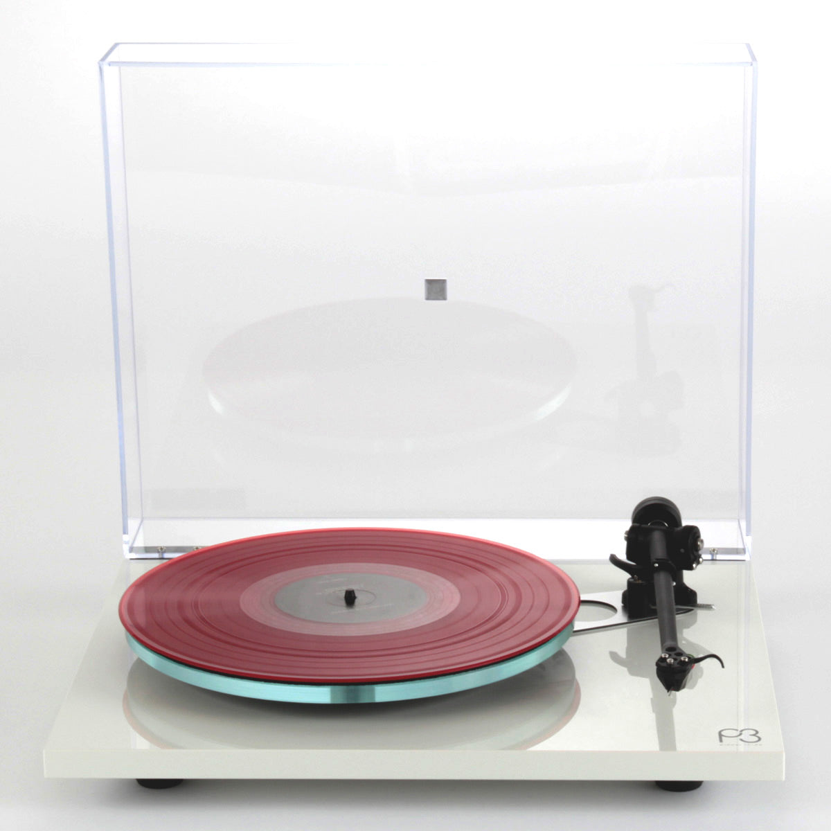 Rega Planar 3 Turntable with Nd5 MM Phono Cartridge (White)