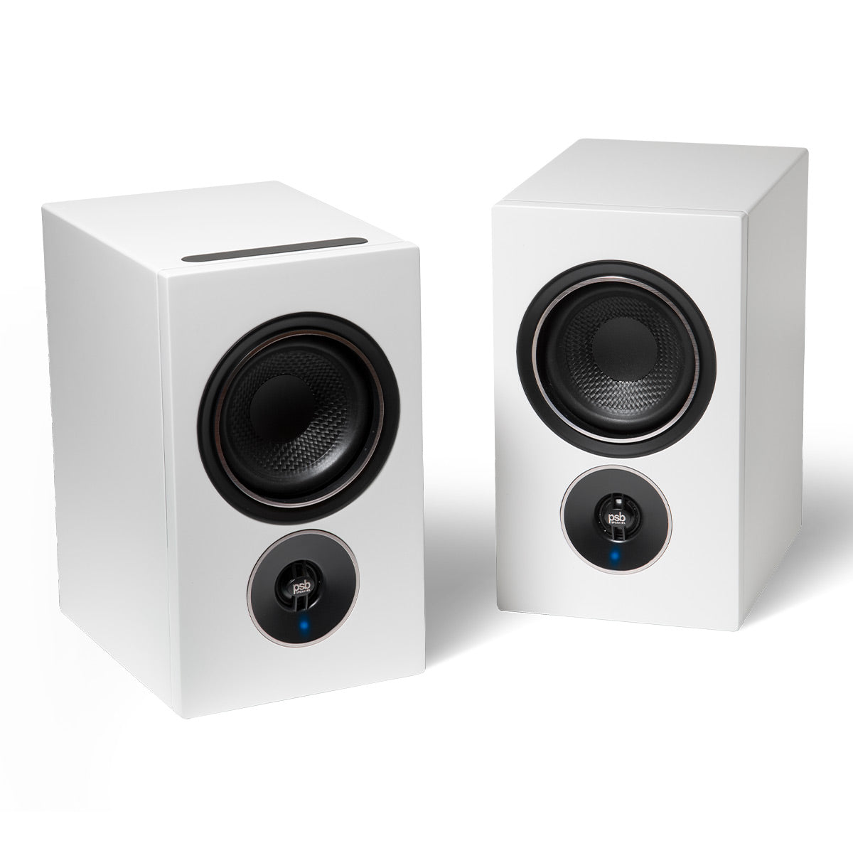 PSB Alpha iQ Powered Streaming Speakers - Pair (White)