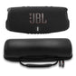 JBL Charge 5 Waterproof Portable Bluetooth Speaker with gSport Carbon Fiber Case (Black)