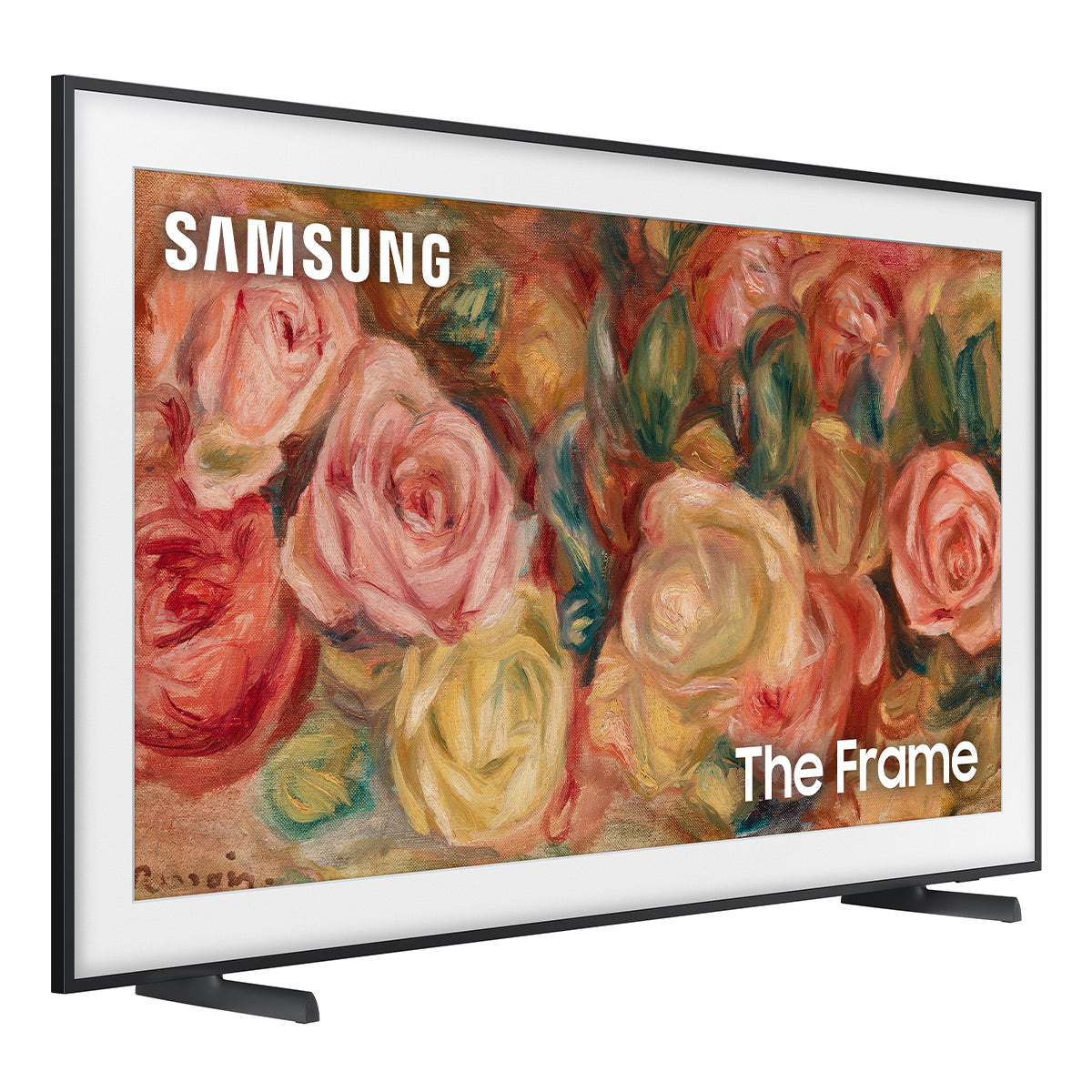 Samsung The Frame 65" QLED HDR Smart TV (2024) with Deco TV 65" Customizable Frame (Champagne)