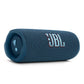 JBL Flip 6 Waterproof Portable Speaker with gSport Silicone Sleeve (Blue)