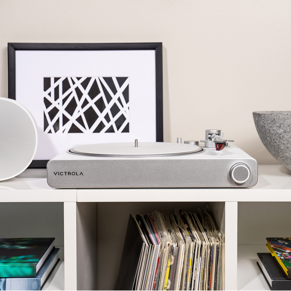 Victrola Stream Turntable - Works with Sonos (Pearl)