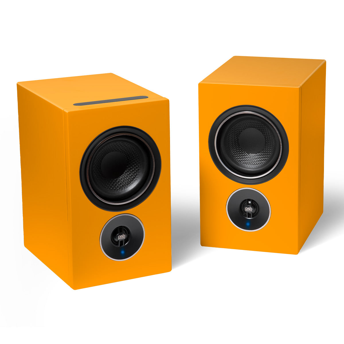 PSB Alpha iQ Powered Streaming Speakers - Pair (Orange)