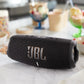 JBL Charge 5 Waterproof Portable Bluetooth Speaker with gSport Carbon Fiber Case (Black)