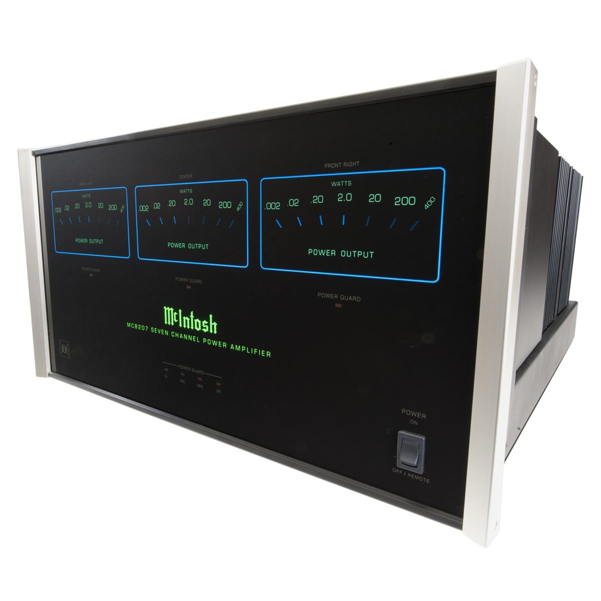 McIntosh MC8207 7-Channel Power Amplifier (Black) | World Wide Stereo