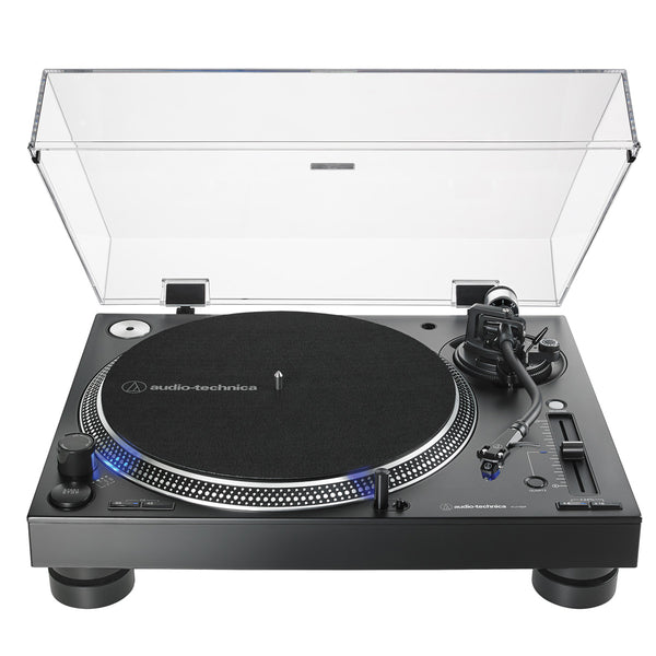 AudioTechnica AT-LP140XP-BK Direct-Drive Professional DJ Turntable