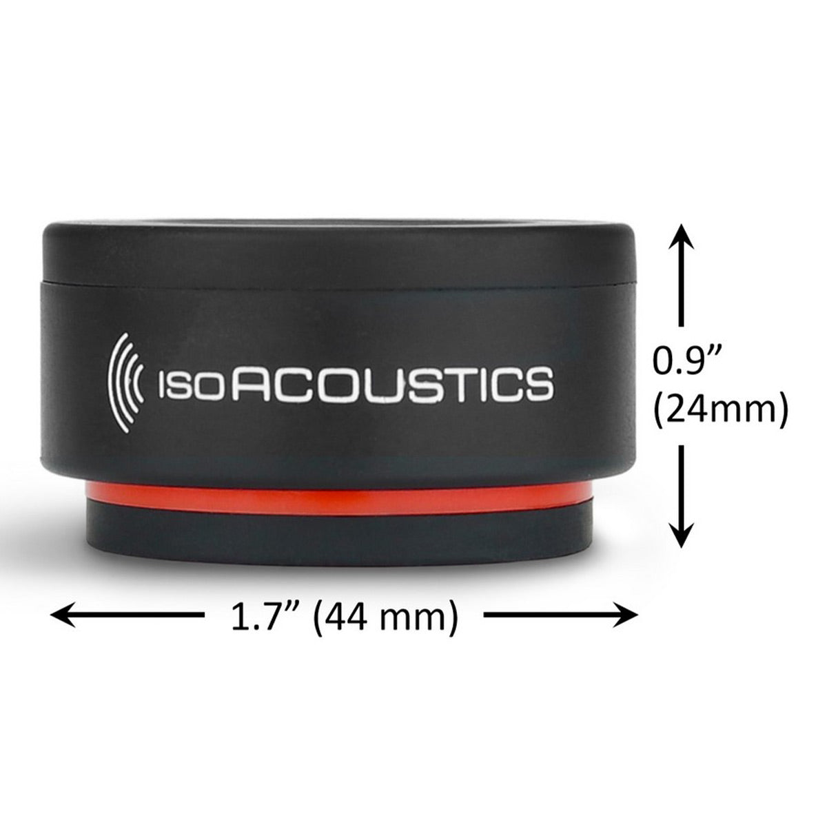 IsoAcoustics ISO-PUCK Mini Pack of 8 Isolator Feet for Studio