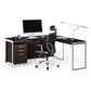 BDI Sequel 20 6112 Return Desk (Charcoal/Nickel)