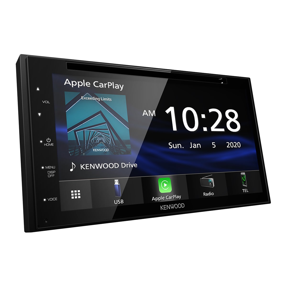  Double Din Car Radio with DVD/CD support Apple Carplay