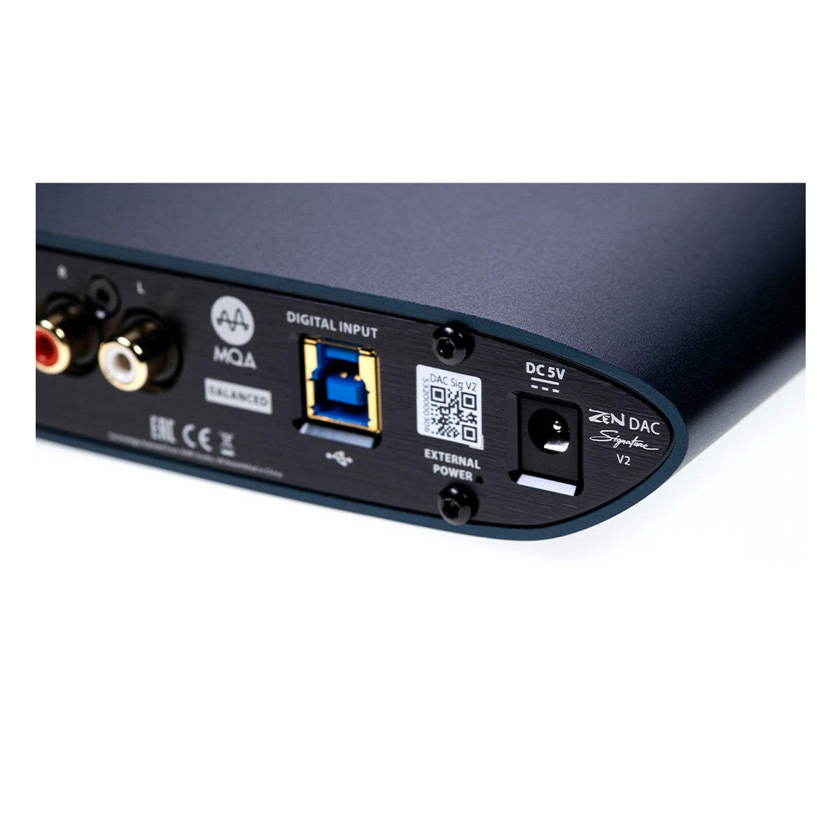 iFi Zen DAC V2 MQA DECODER Desktop Digital Analog Converter with USB 3.0  RCA - Audio System Upgrade Hifi Music DAC AMP