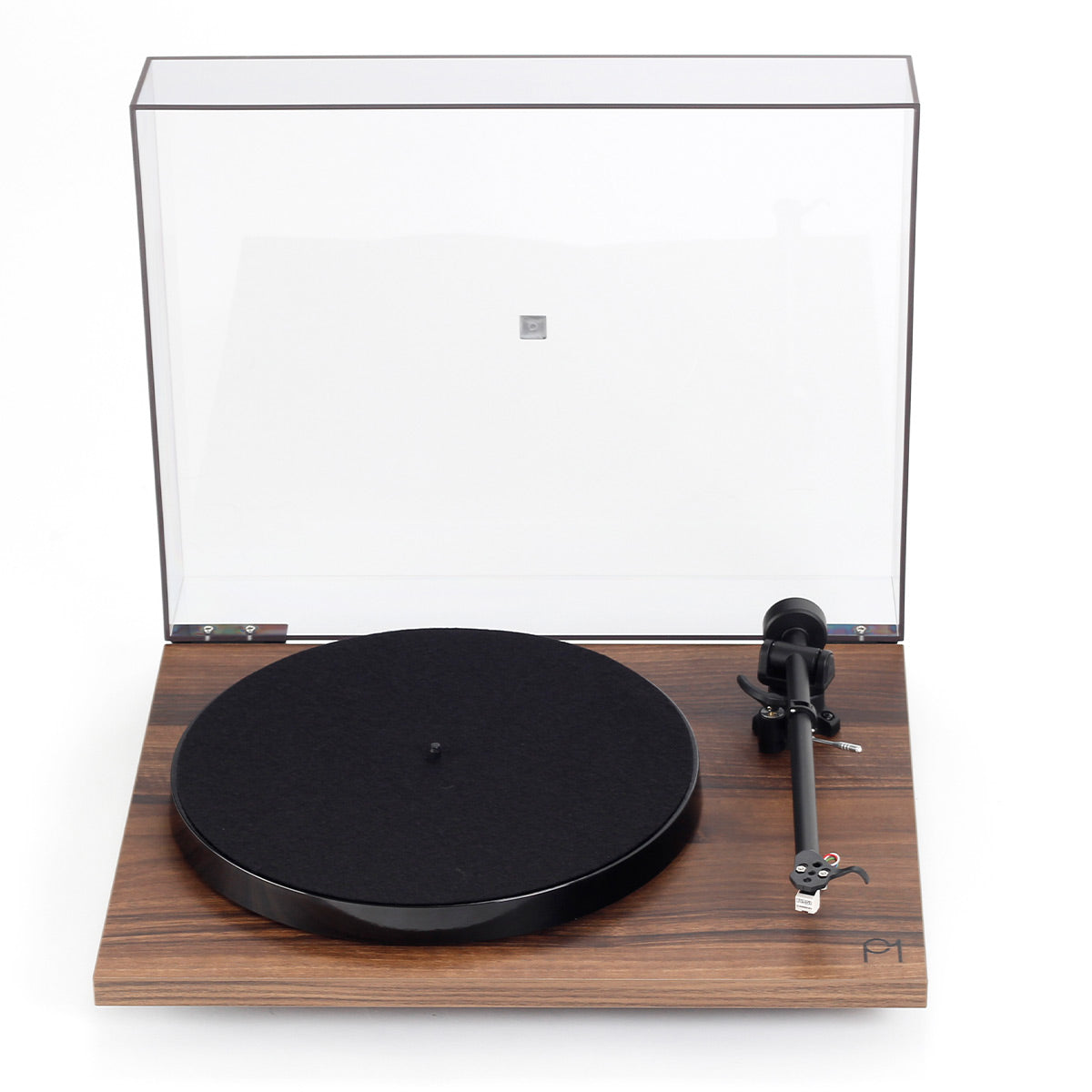 Rega Planar 1 Turntable with Pre-mounted Carbon MM Cartridge (Special Edition Walnut)