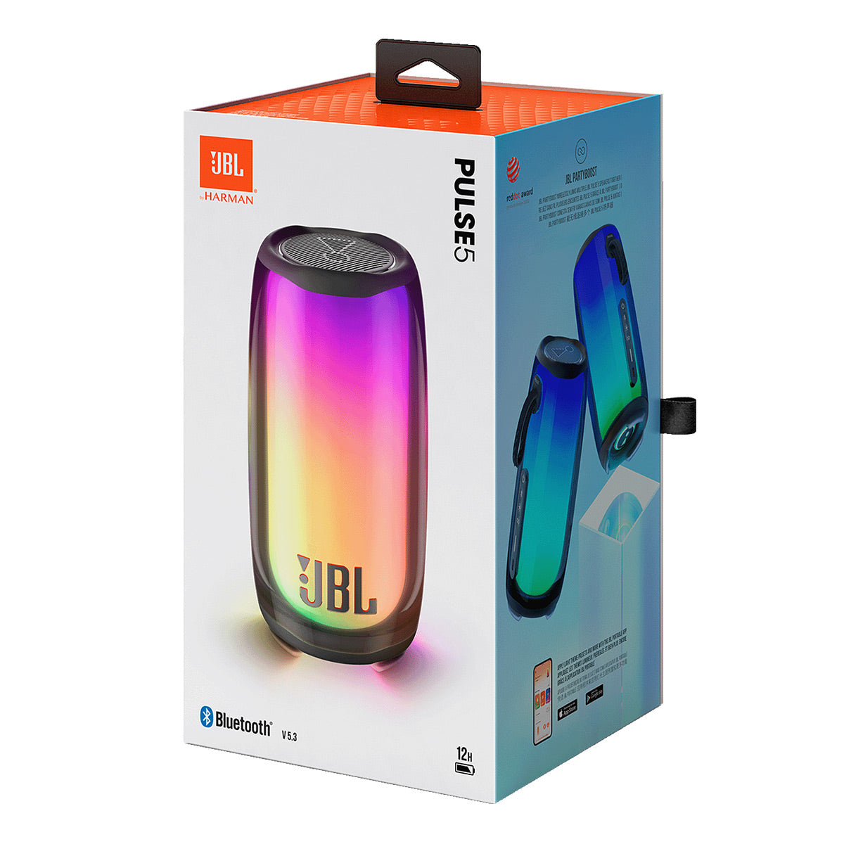 JBL Pulse 5 Portable Bluetooth Speaker with 360-Degree Light Show