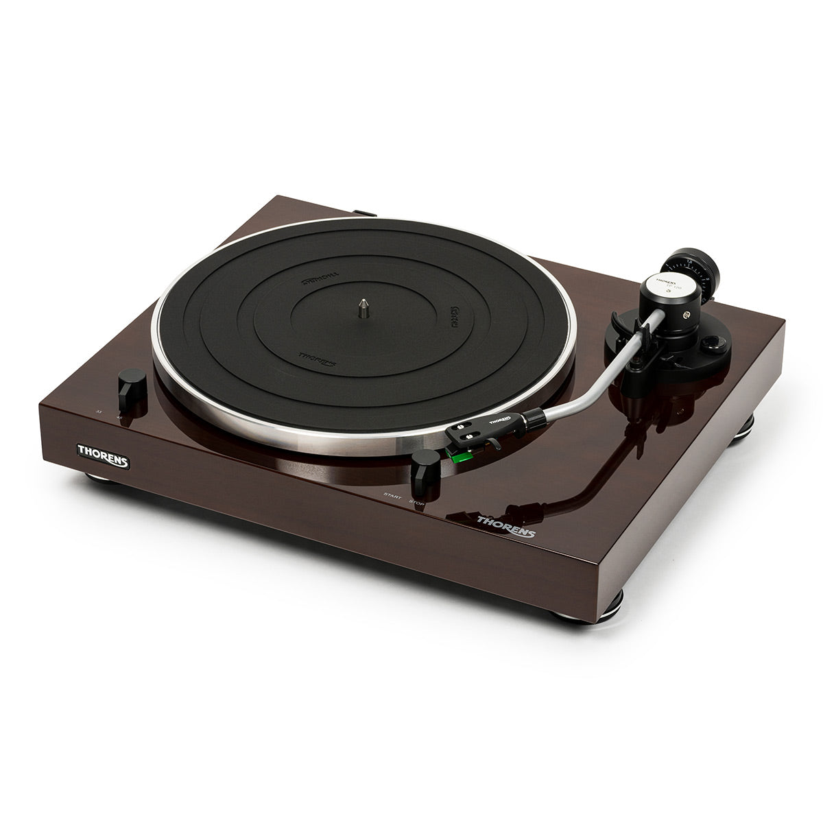 Thorens TD 204 Manual Two-Speed Turntable with Built-In Preamp