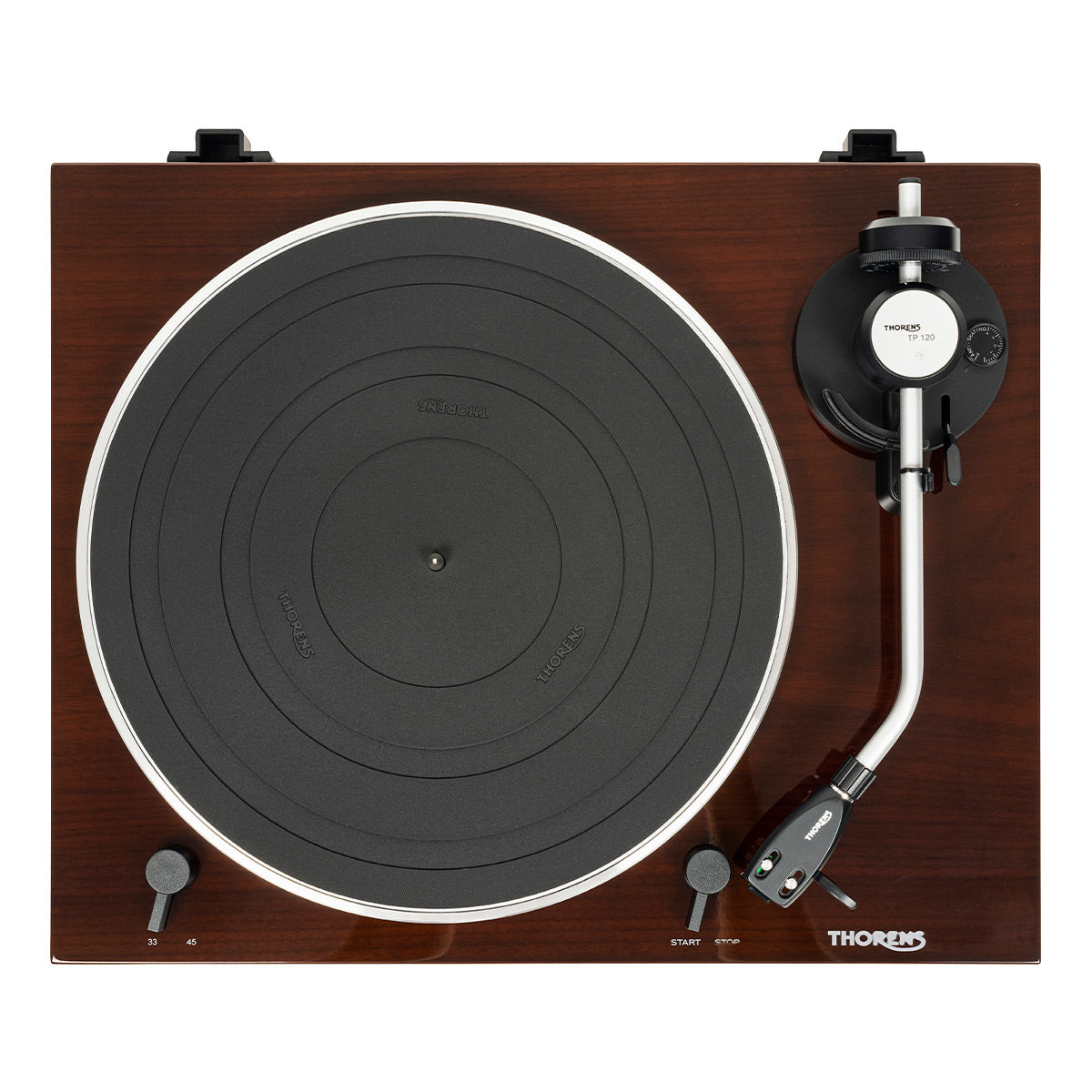 Thorens TD 204 Manual Two-Speed Turntable with Built-In Preamp