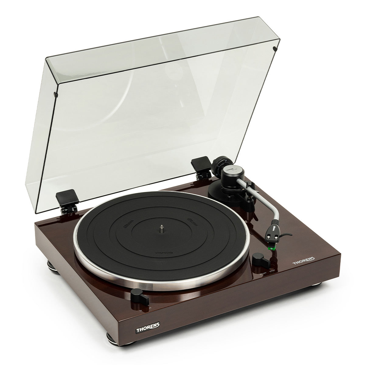 Thorens TD 204 Manual Two-Speed Turntable with Built-In Preamp