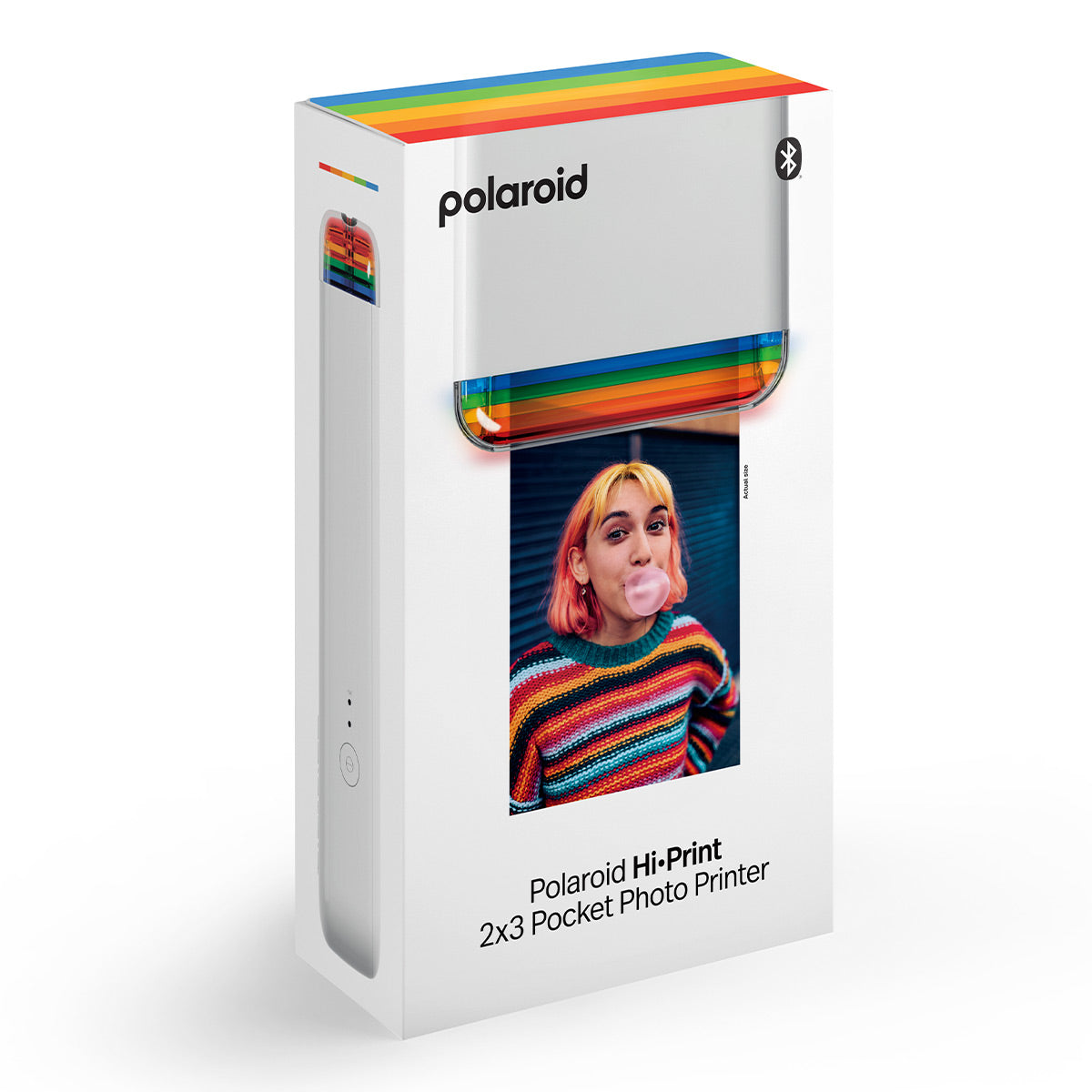 Polaroid Pair of Hi-Print 2x3 Bluetooth Pocket Photo & Sticker Printer with  Two Pack of 2x3 Paper Cartridges with Self Adhesive Back (40 sheets)