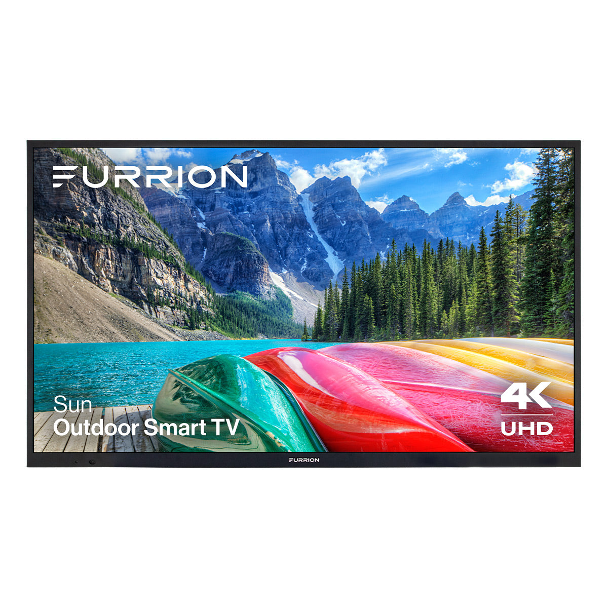 Furrion Aurora Sun 75" Smart 4K Ultra-High Definition LED Outdoor TV with Weatherproof Protection & Auto-Brightness Control (2023)