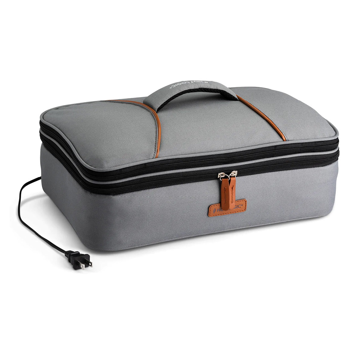 HOTLOGIC Max XP Portable 9 x 13 Food Warmer and Expandable Carrying Bag  (Gray)
