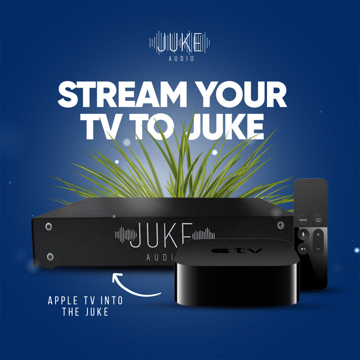 Juke Audio Juke-8 8 Zone Multi-Room Audio Amplifier with Airplay 2, Spotify Connect, & DLNA