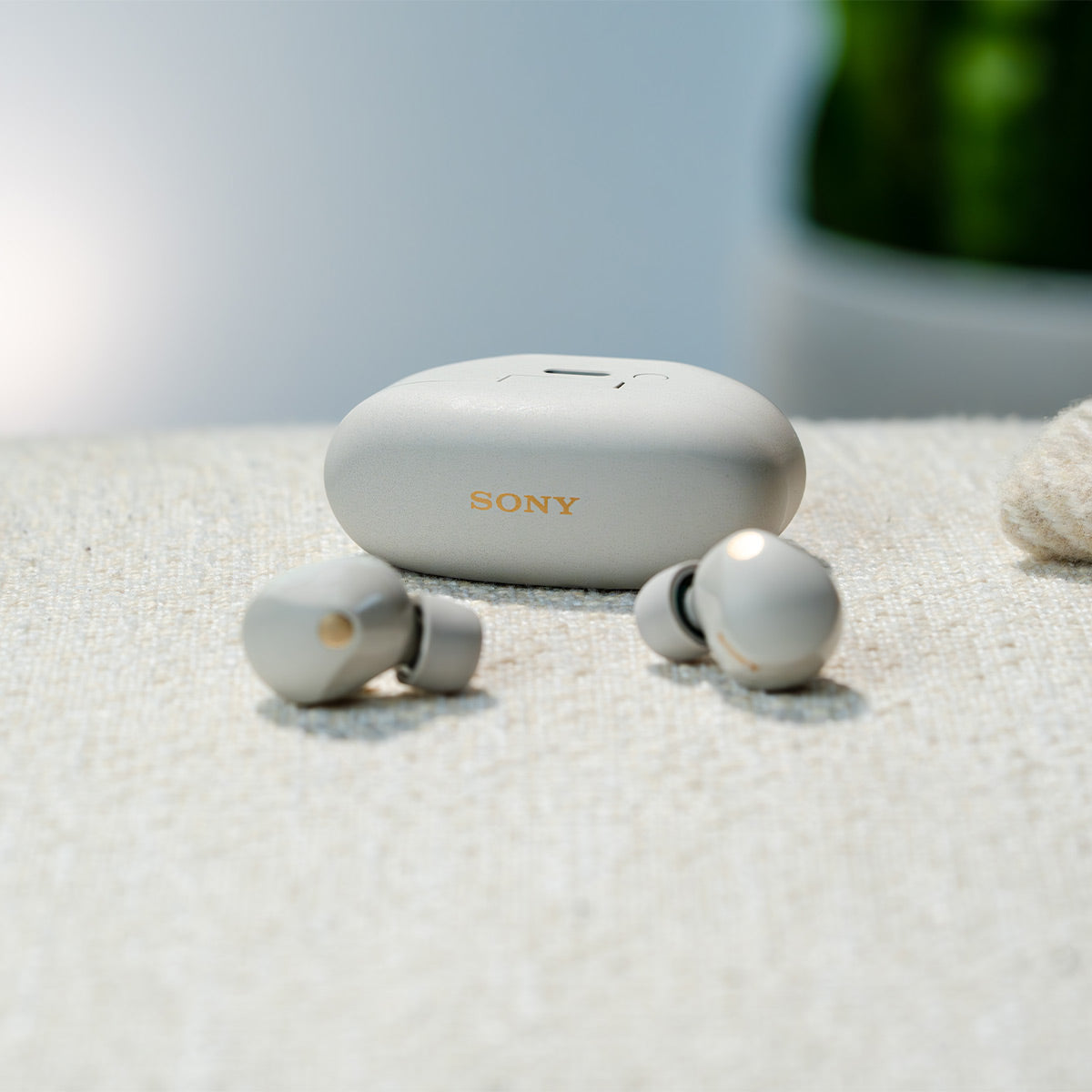Sony WF-1000XM5 The Best Truly Wireless Bluetooth Noise Canceling Earbuds  Headphones with Alexa Built in, Silver- New Model