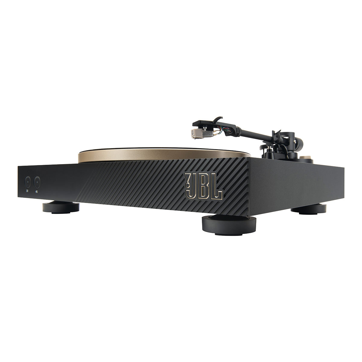 JBL Spinner BT Semi-Automatic Belt-Drive Technica World Installed Gold) Audio and with Wide Bluetooth 5.3 & | Cartridge (Black Turntable Stereo