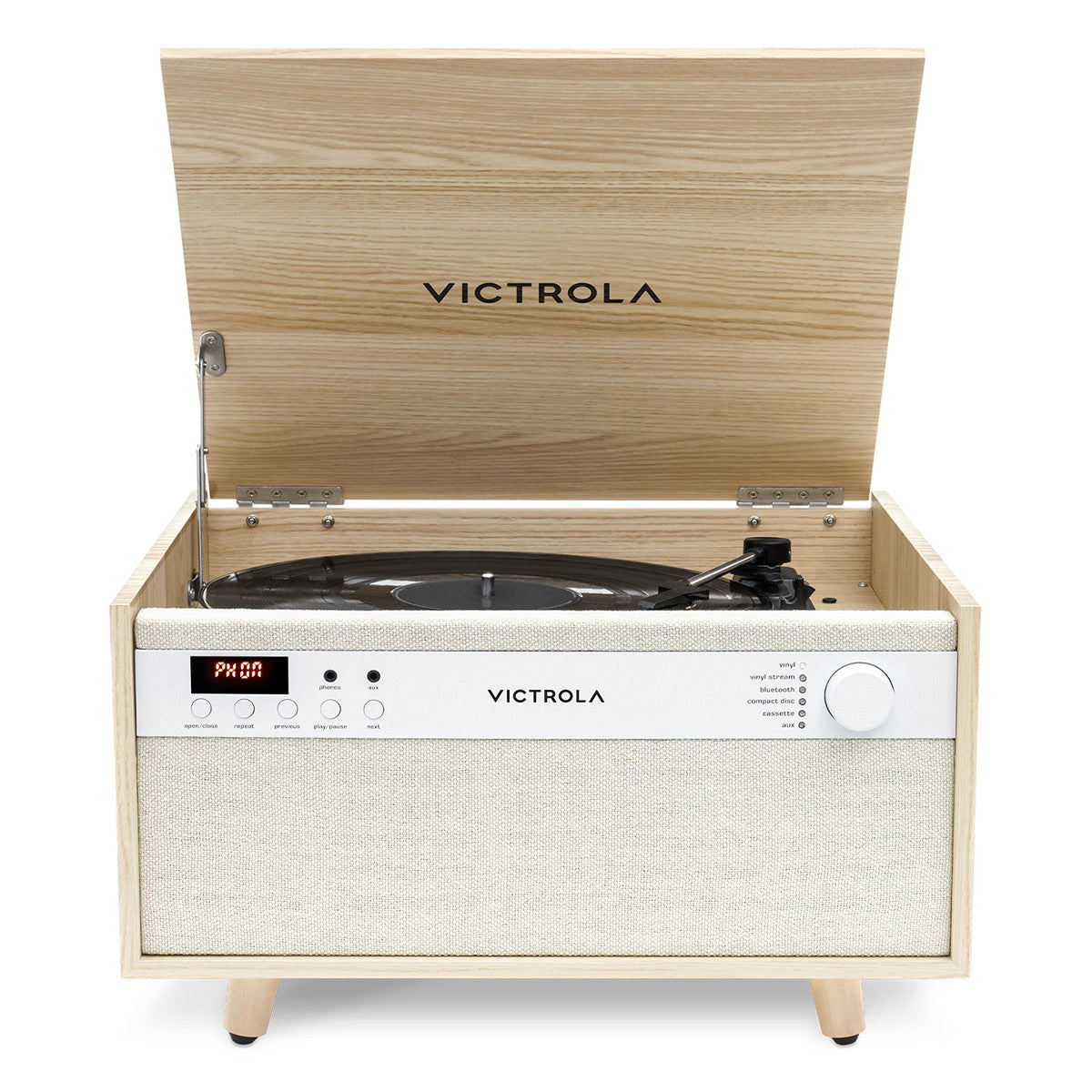 Victrola Victrola Century 6-in-1 Music Center (Natural)