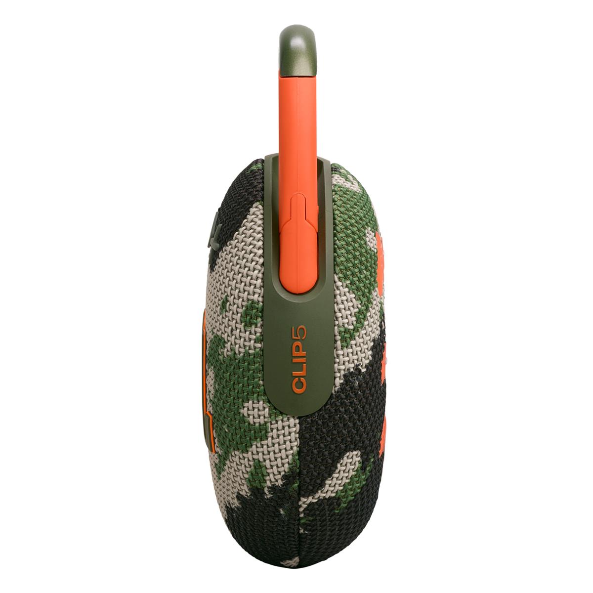 JBL Clip 5 Portable Waterproof Bluetooth Speaker (Camo)