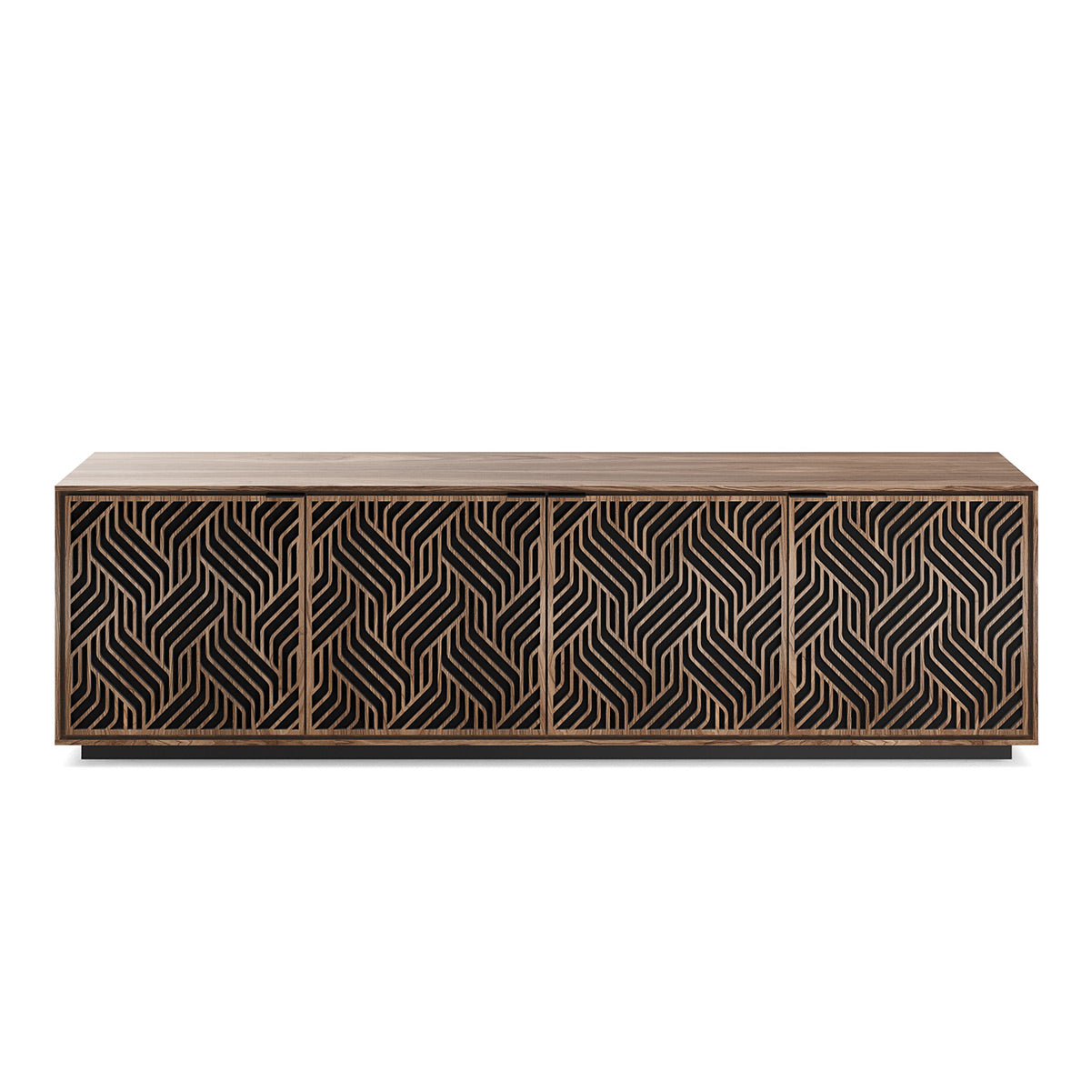 BDI Elements 8703 Weave Media Cabinet (Natural Walnut)