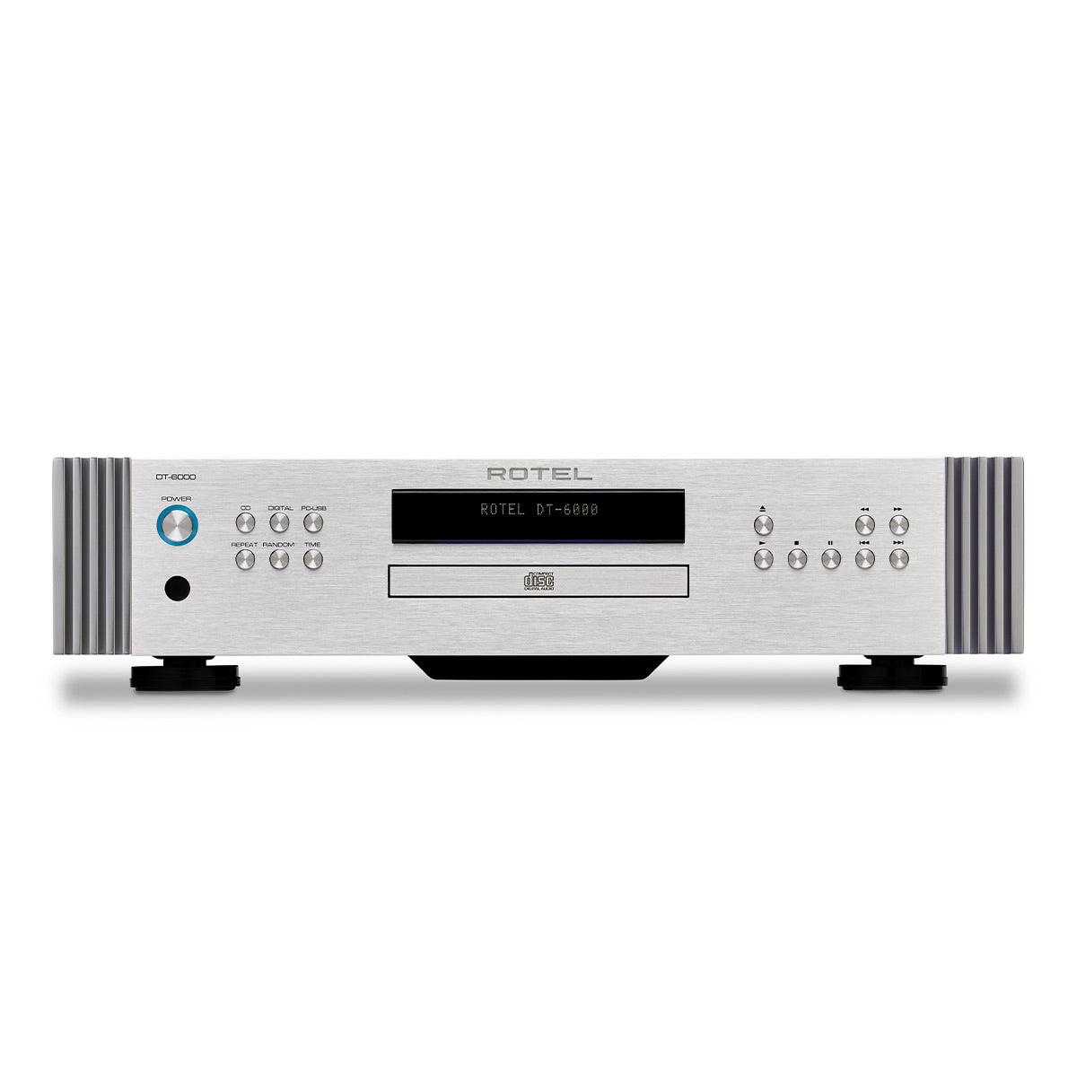 Rotel DT-6000 CD Transport, Player, & DAC (Silver)