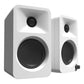 Kanto ORA Powered Reference Desktop Speakers with Bluetooth (White)