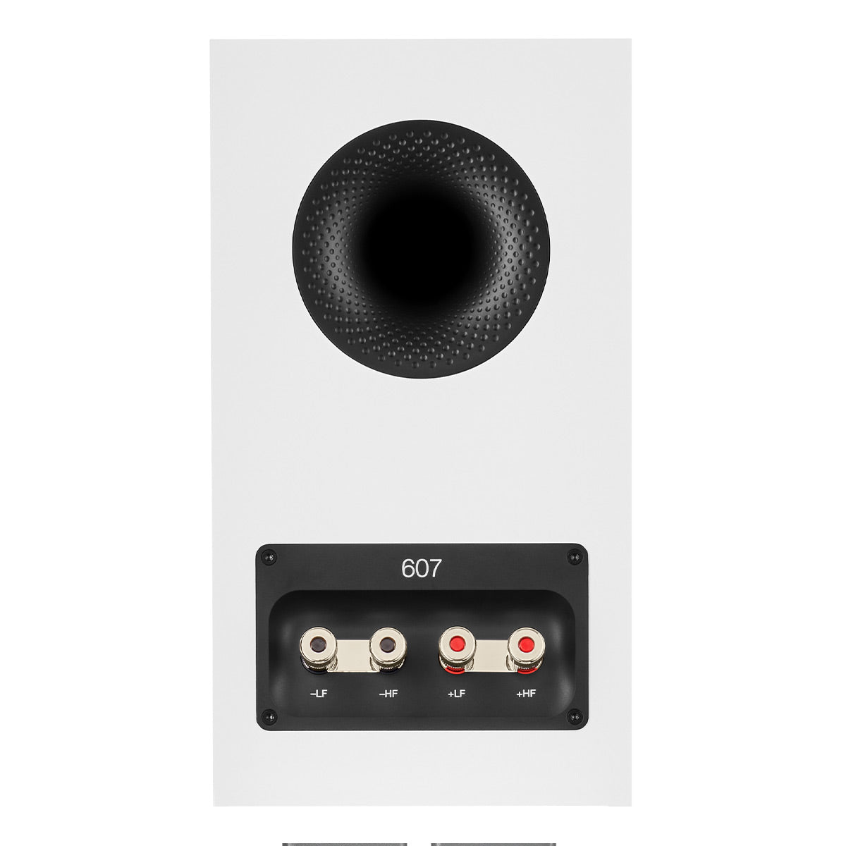 Bowers & Wilkins 607 S3 2-Way Bookshelf Speakers with 5" Continuum Cone Drivers - Pair (White)