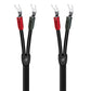 AudioQuest Rocket 22 Full-Range Speaker Cable with Silver Multi-Spade Connections - Pair (10 ft.)