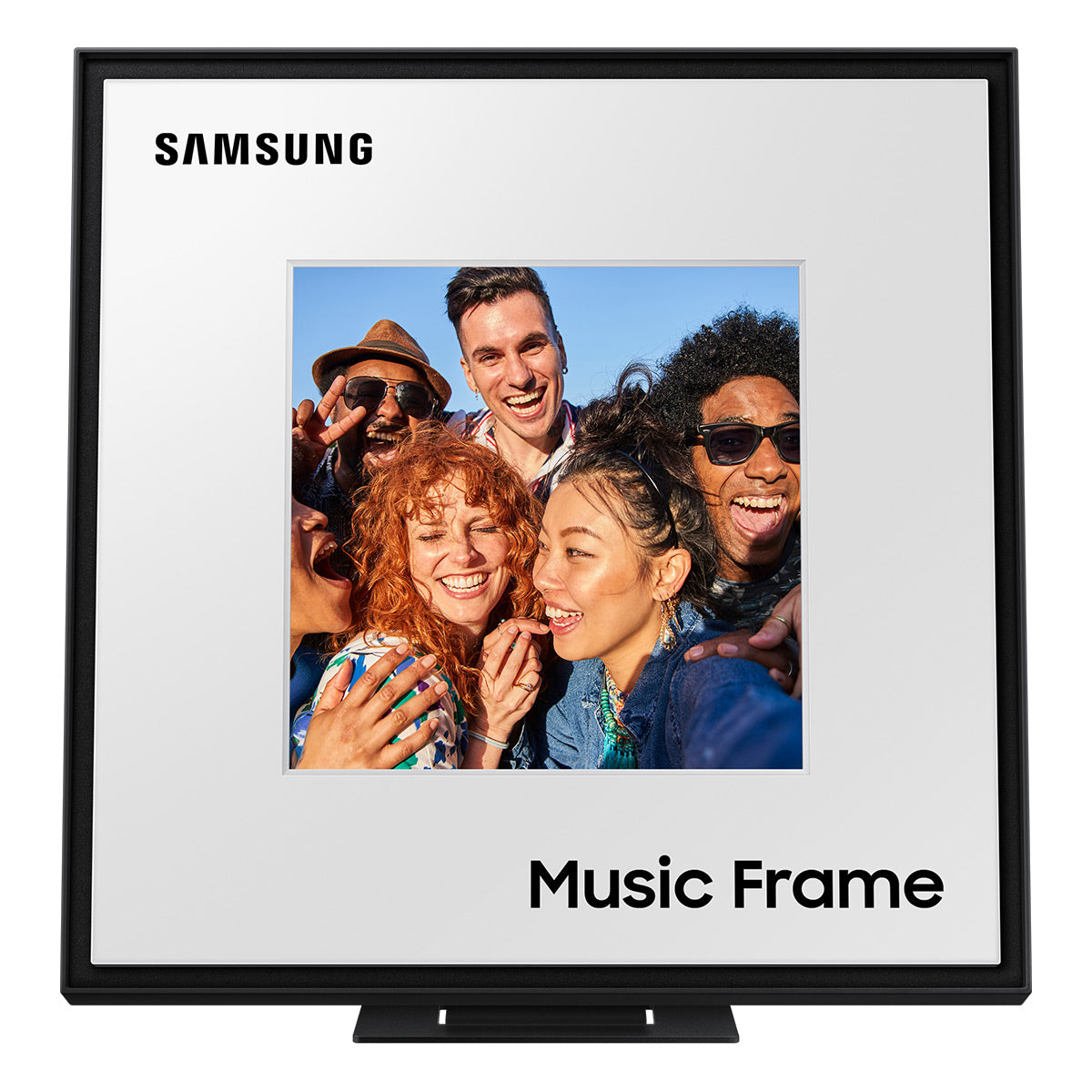 Samsung LS03D 43" The Frame QLED 4K HDR Smart TV with Slim-Fit Wall Mount (2024) and HW-LS60D Music Frame Bluetooth Speaker with Wall Mount