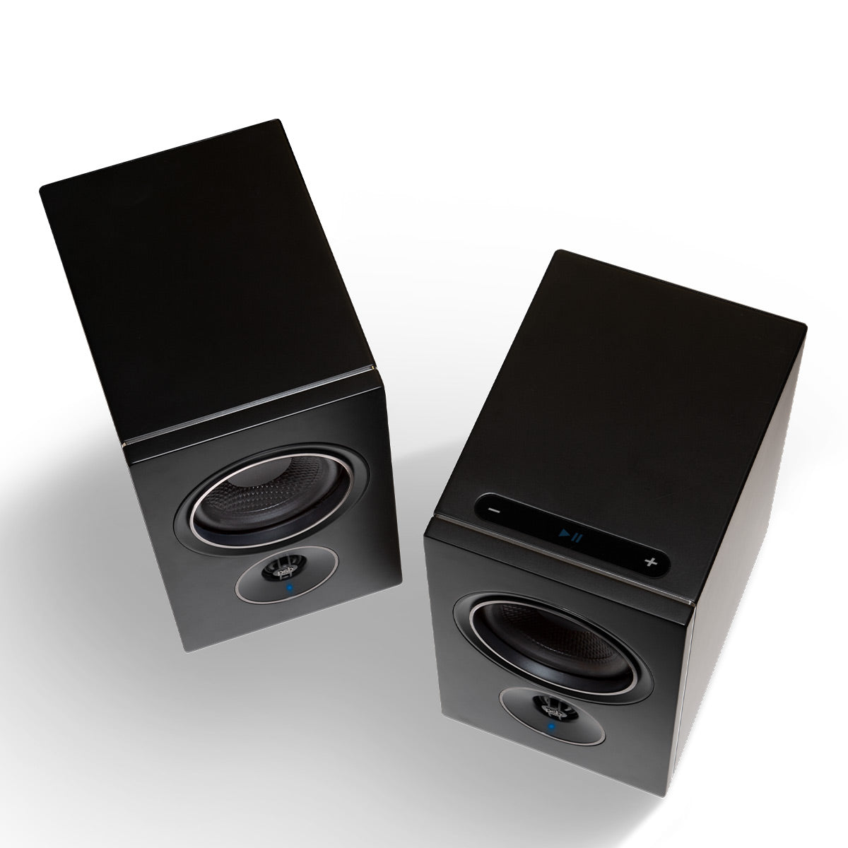 PSB Alpha iQ Streaming Powered Speakers with BluOS & Bluesound RC1 Remote Control