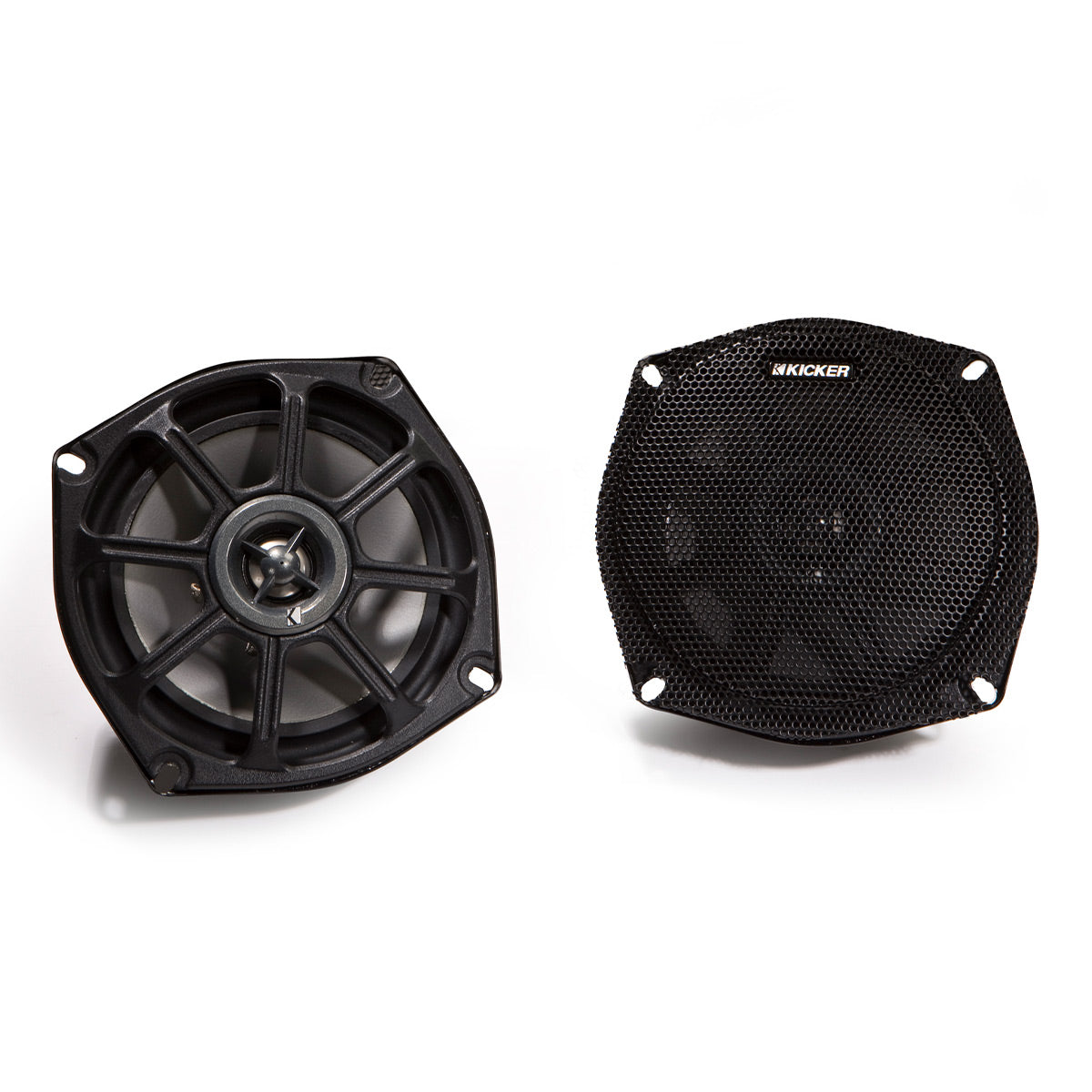 Kicker PS 5.25" 4-Ohm Powersports Coaxial Speakers - Pair