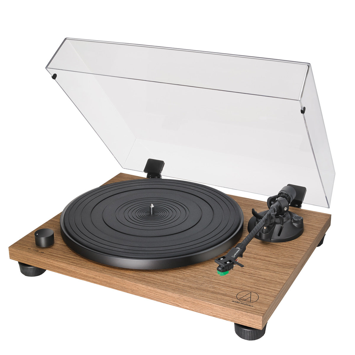 Audio-Technica AT-LPW40WN Fully Manual Belt-Drive Turntable (Walnut)