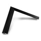 Deco TV Frames 85" Customizable Alloy Scoop Frame for Samsung The Frame TV 2021-2024 (Anodized Black)