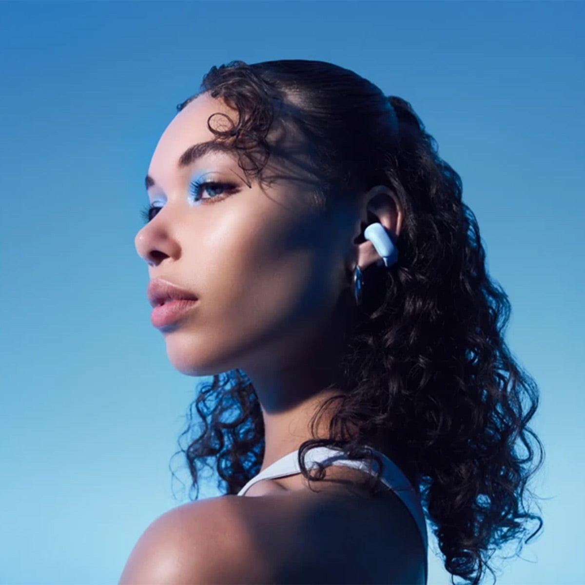 Bose Ultra Open Bluetooth Earbuds with Spatial Audio & Water Resistance (Moonstone Blue)