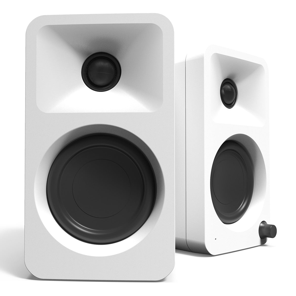 Kanto ORA Powered Reference Desktop Speakers with Bluetooth (White)