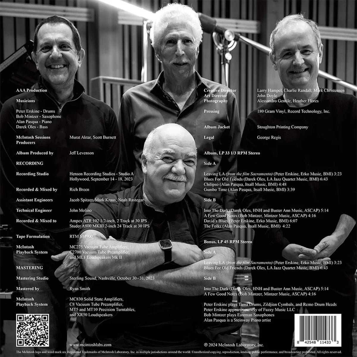 McIntosh Sessions Volume 1: The Peter Erskine Quartet