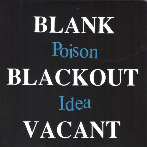 Blank Blackout Vacant - Vinyl LP