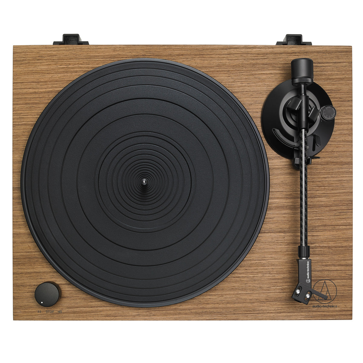 Audio-Technica AT-LPW40WN Fully Manual Belt-Drive Turntable (Walnut)