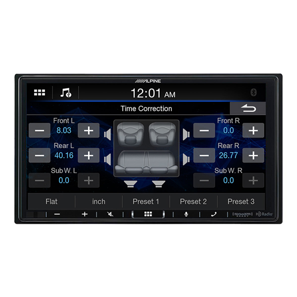 Alpine iLX-407 7" Shallow-Chassis Multimedia Receiver